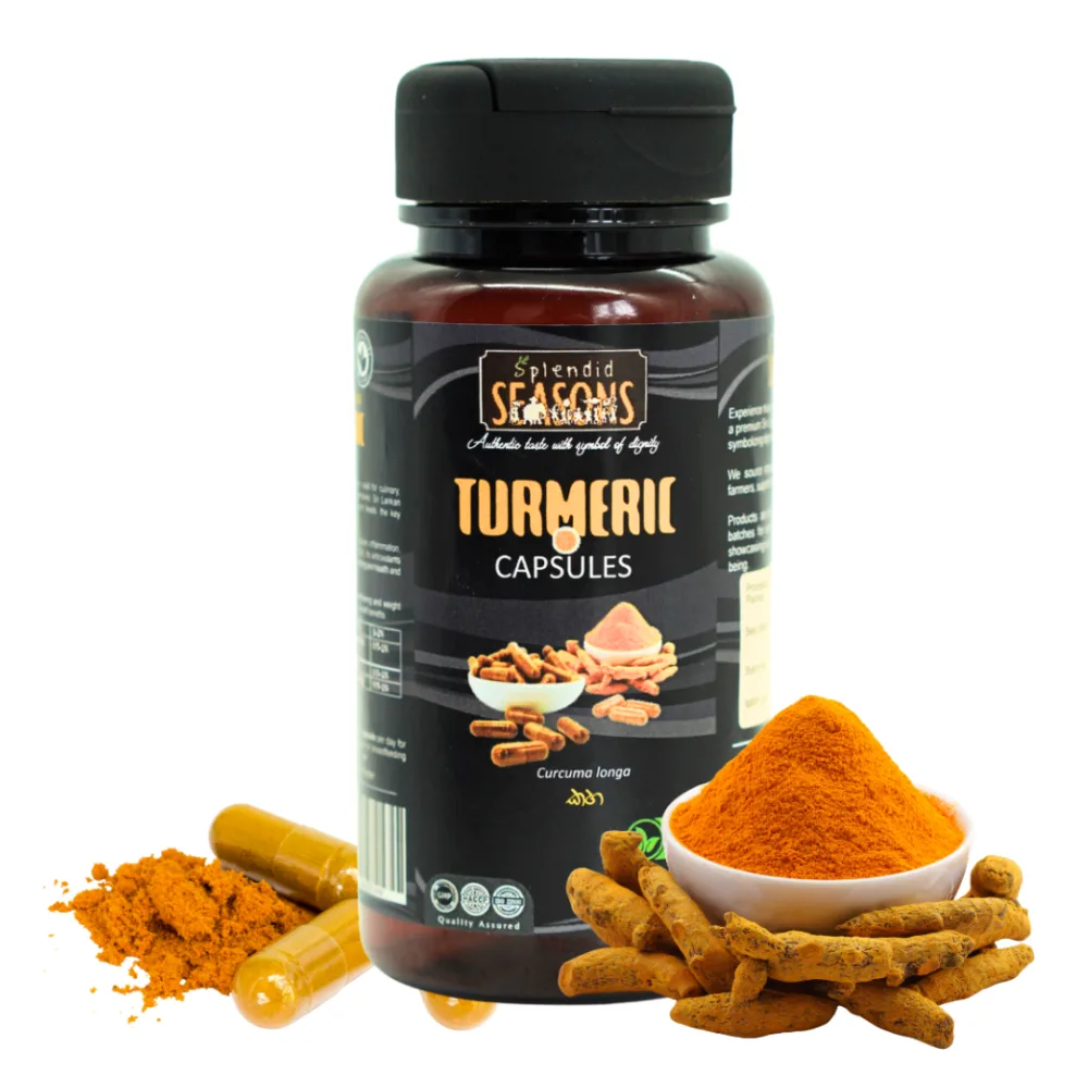 Turmeric Capsules / කහ කැප්සියුල